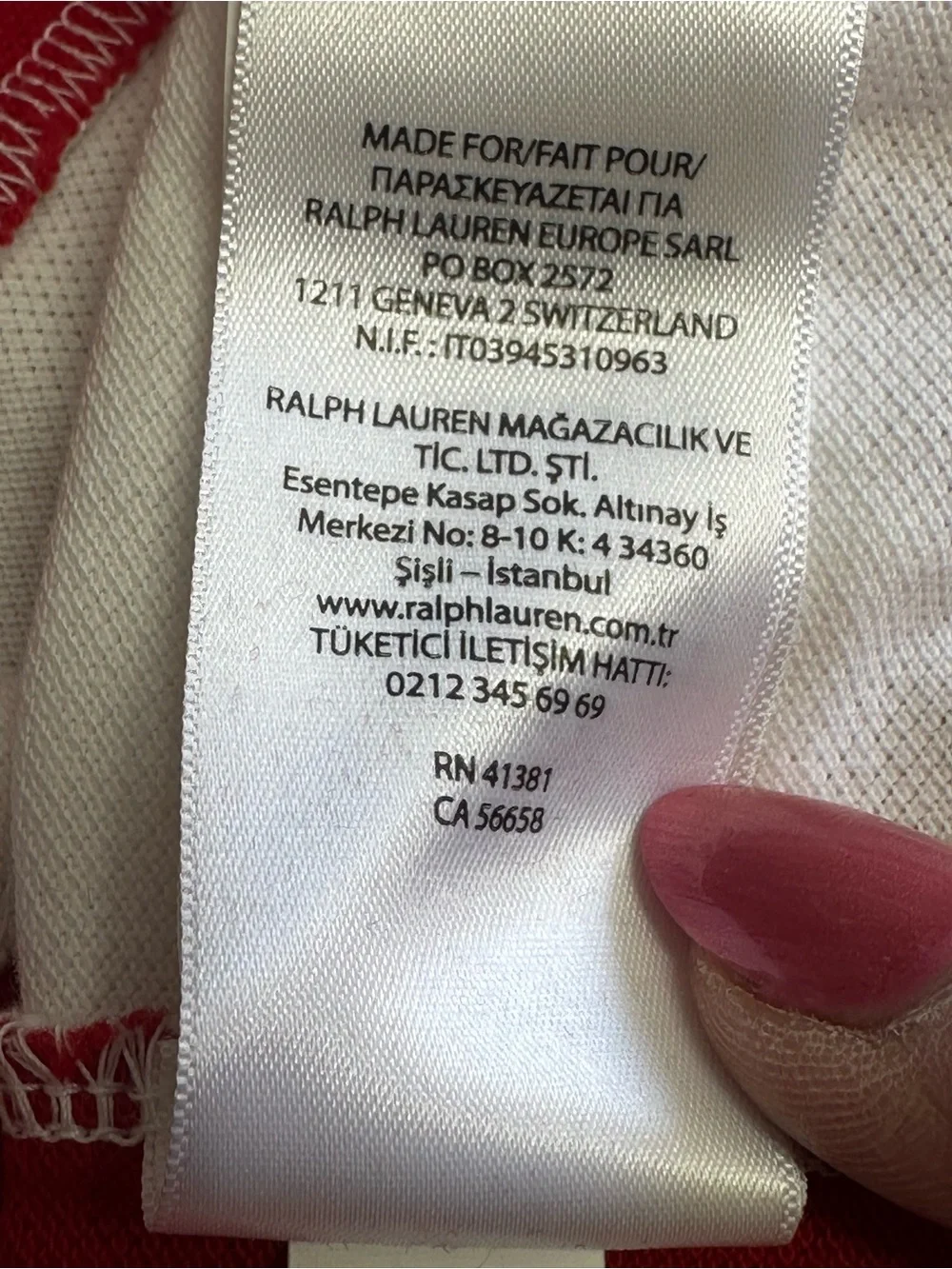 POLO BY RALPH LAUREN Big Pony USA POLO SHIRT